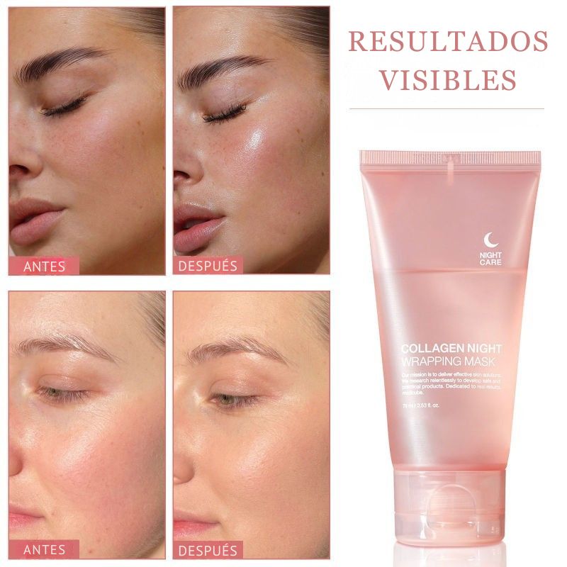 Mascarilla Facial de Colágeno Efecto Glow