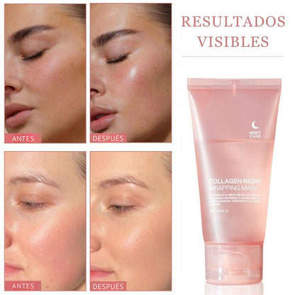 Mascarilla Facial de Colágeno Efecto Glow