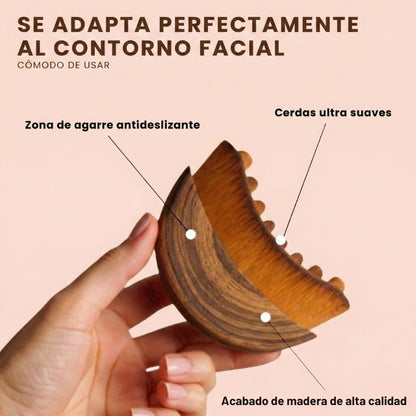 KONTUR - Cepillo de Esculpido Facial y Drenaje Linfático