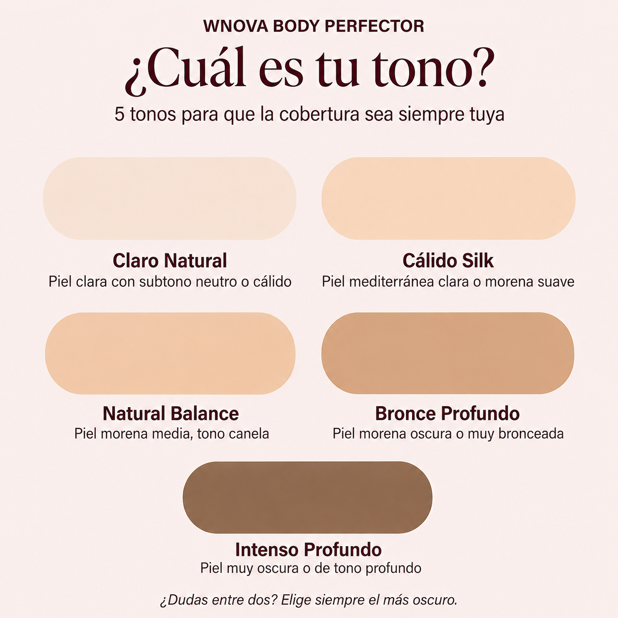 Wnova Body Perfector Piel Impecable al Instante