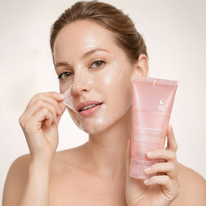 Mascarilla Facial de Colágeno Efecto Glow