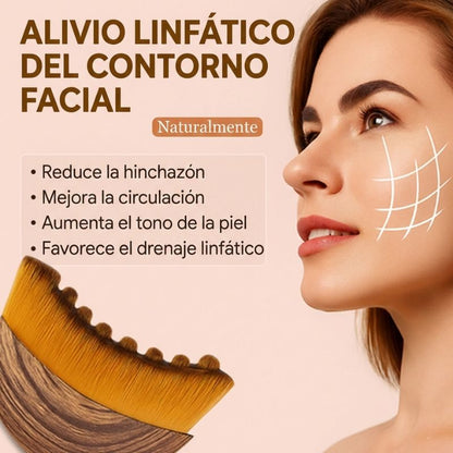 KONTUR - Cepillo de Esculpido Facial y Drenaje Linfático